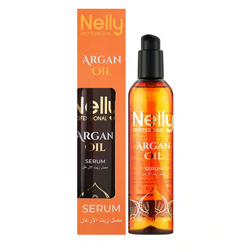 سرم مو آرگان نلی Argan Oil ترمیم کننده و براق کننده 300 میل
